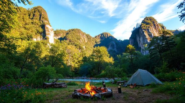 Top 5 expériences de camping inoubliables dans les gorges du Tarn