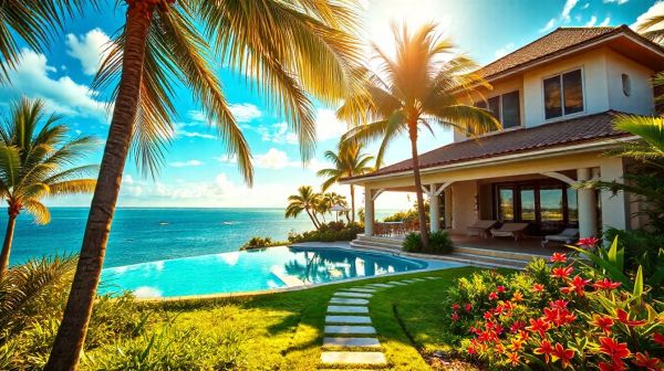 Villas avec piscine à l'île Maurice : top choix pour séjour luxueux